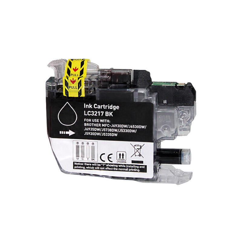 Tinta Generica Para Brother Lc3217 Black   Lc3217bk