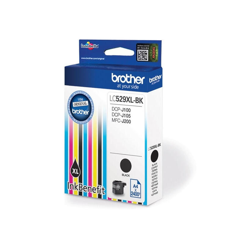 Tinta Original Brother Lc529xlbk Negra