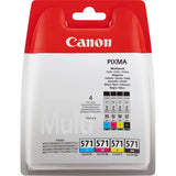Tinta Original Canon Cli-571 Multipack Cian Magenta Amarillo Negro