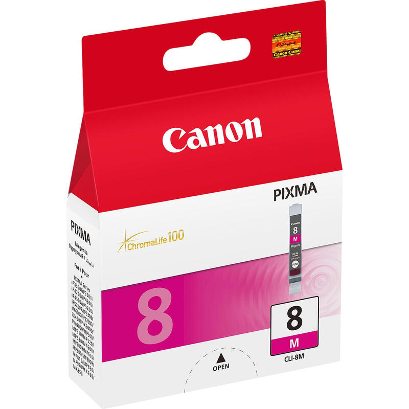 Tinta Original Canon Cli-8m Magenta , 13 Ml, 420 Pa¡Ginas