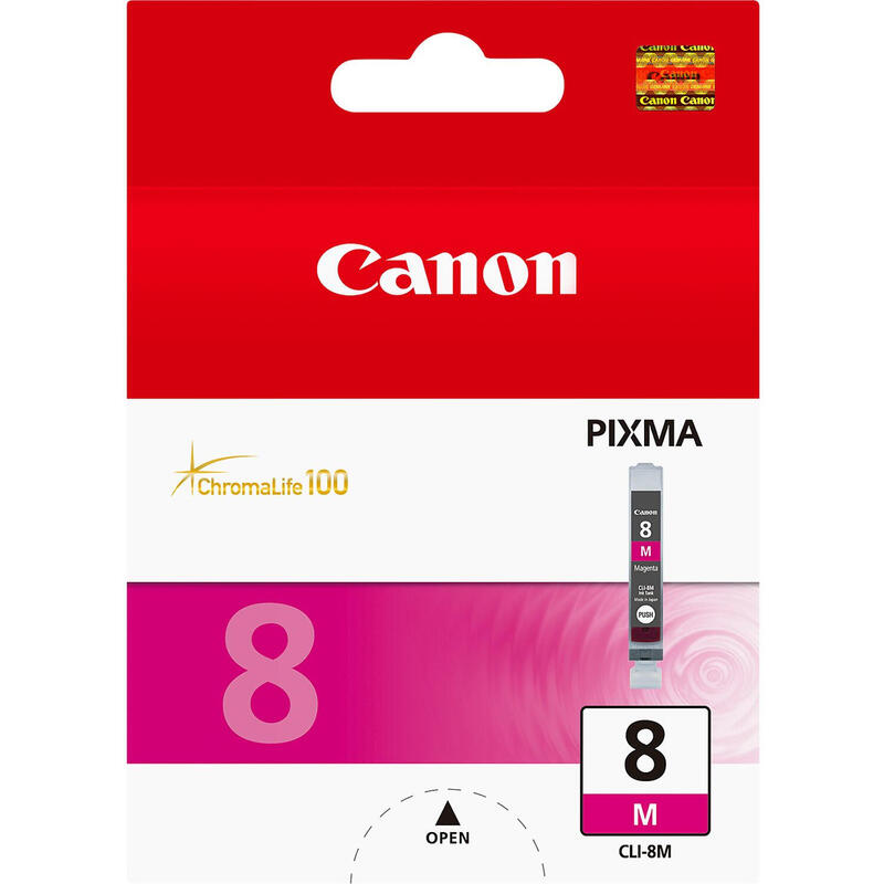 Tinta Original Canon Cli-8m Magenta , 13 Ml, 420 Pa¡Ginas