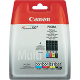 Tinta Original Canon Multipack  Cli-551 C/M/Y/Bk