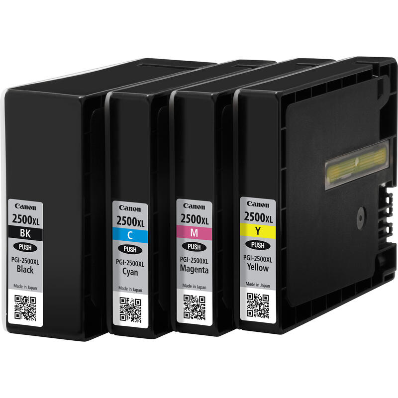 Tinta Original Canon Pgi-2500xl Color  Pack 4 Unidades Para Canon Maxify Ib4050