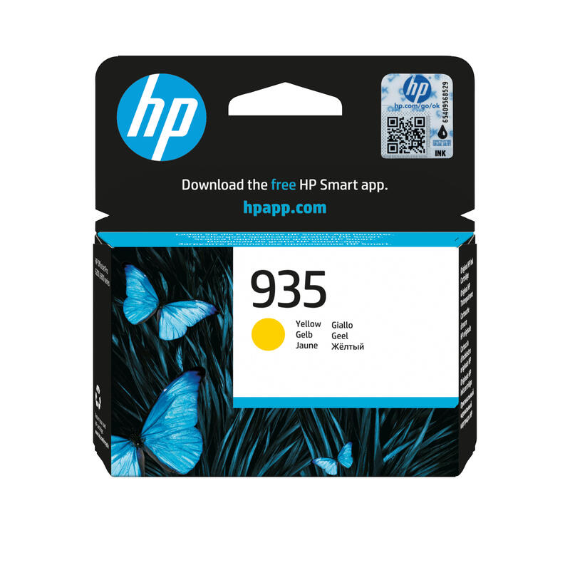 Tinta Original Hp 935 Amarillo