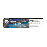 Tinta Original Hp 981x Alto Rendimiento Amarillo Original Pagewide  Para Pagewide Enterprise Color Mfp 586, Pagewide Managed Color E55650