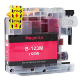 Tinta Para Brother Lc123m Magenta 10 Ml Bulk