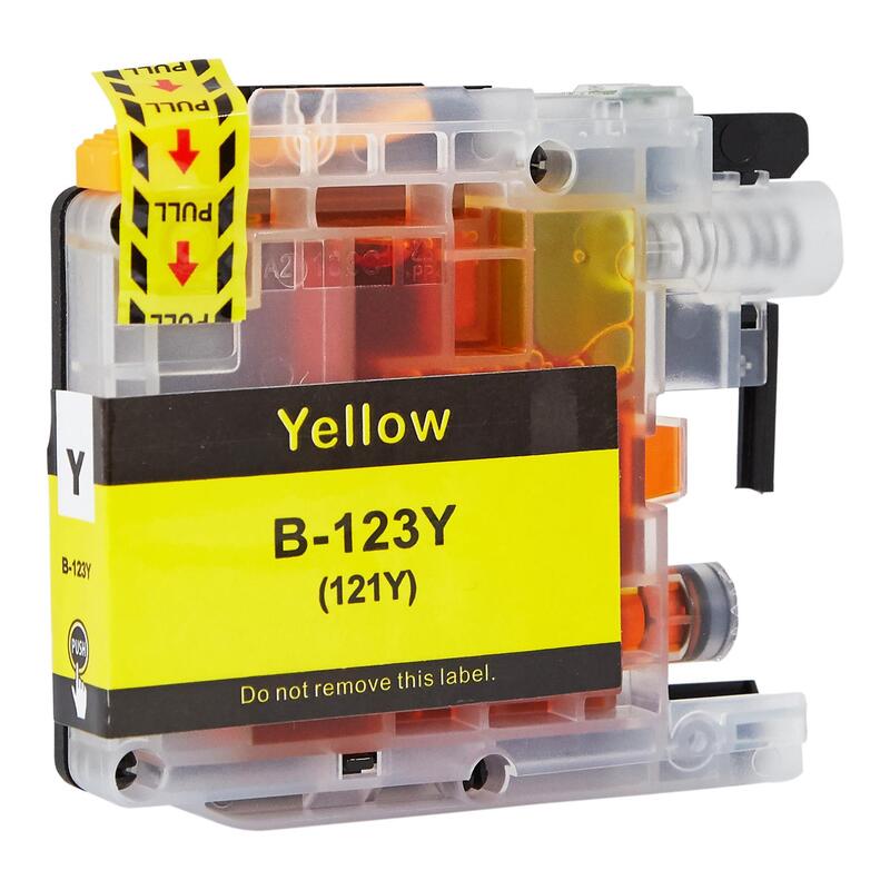 Tinta Para Brother Lc123y Amarillo 10 Ml Bulk