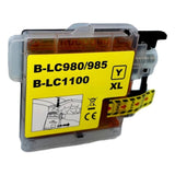 Tinta Para Brother Lc980y / Lc985y / Lc1100y Amarillo 12 Ml Bulk