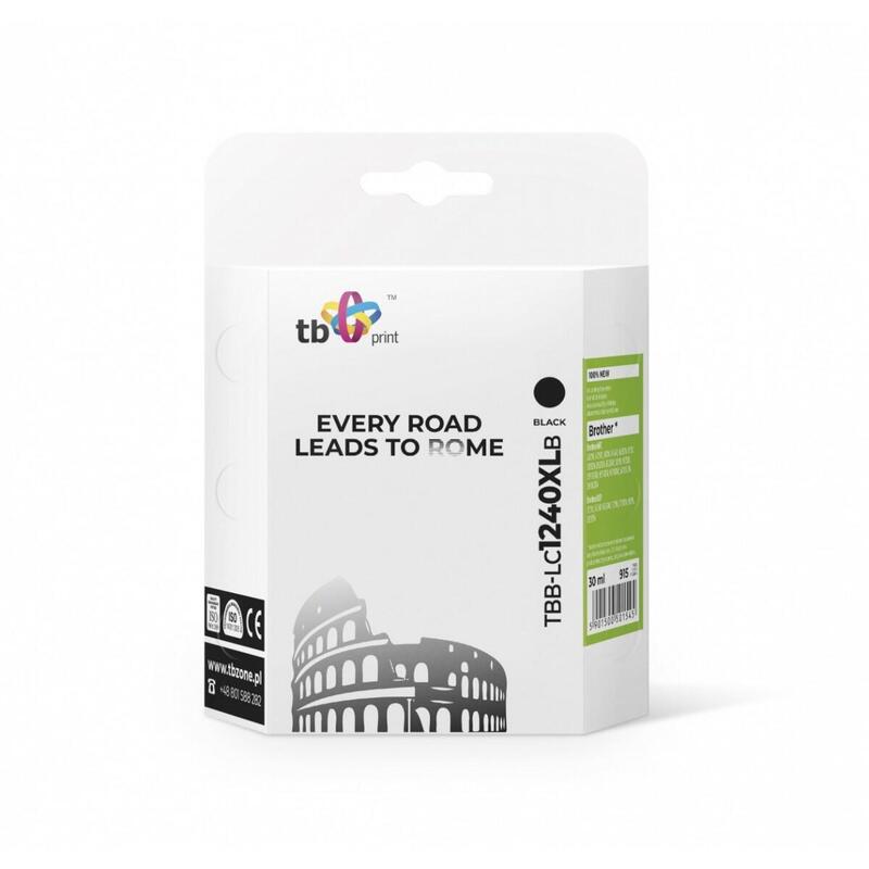 Tinta Para Brother Mfc-J6510dw Lc1240xl Tbb-Lc1240xlb Bk