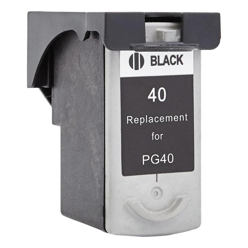 Tinta Para Canon 0615b001 / Pg40 Rem. Negro 18 Ml Bulk
