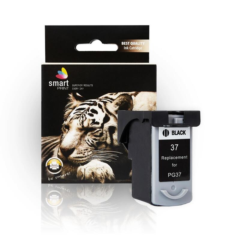 Tinta Para Canon 2145b001 / Pg37 Rem. Negro 12 Ml Smart Print