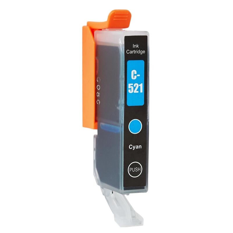 Tinta Para Canon 2934b / Cli521c Cyan 10.5 Ml Bulk