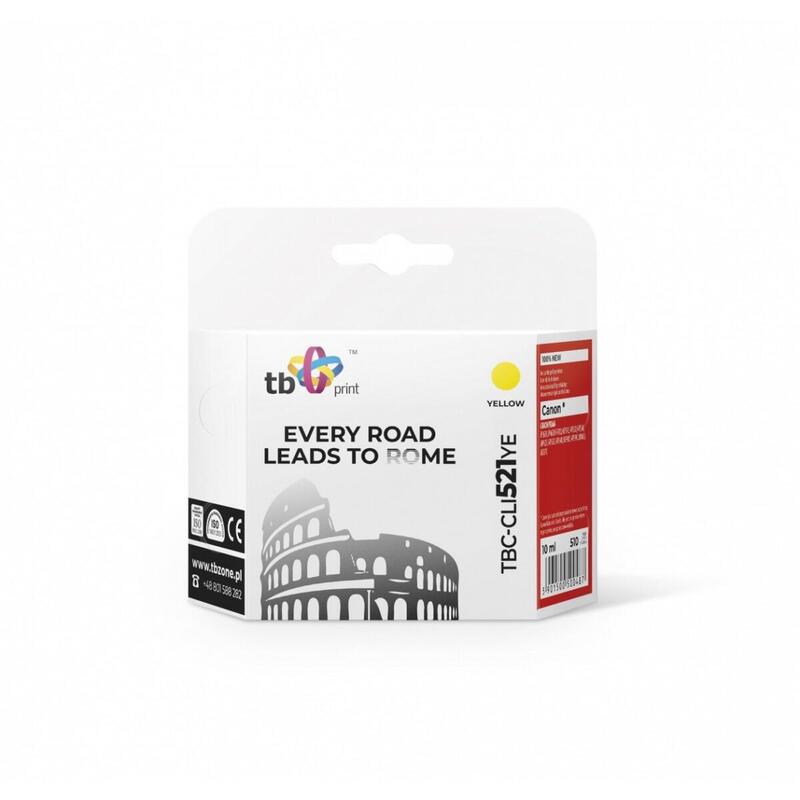 Tinta Para Canon Cli-521 Tbc-Cli521ye Ye