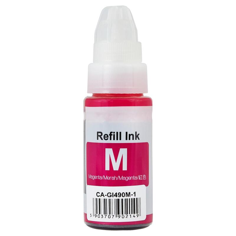 Tinta Para Canon Gi-490m Magenta 70 Ml Bulk