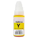 Tinta Para Canon Gi-490y Amarillo 70 Ml Bulk