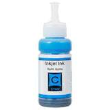 Tinta Para Epson C13t66424a / T6642 Cyan 70 Ml Bulk