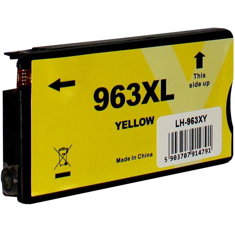 Tinta Para Hp 3ja29ae / 963xl Rem. Amarillo 25 Ml Bulk