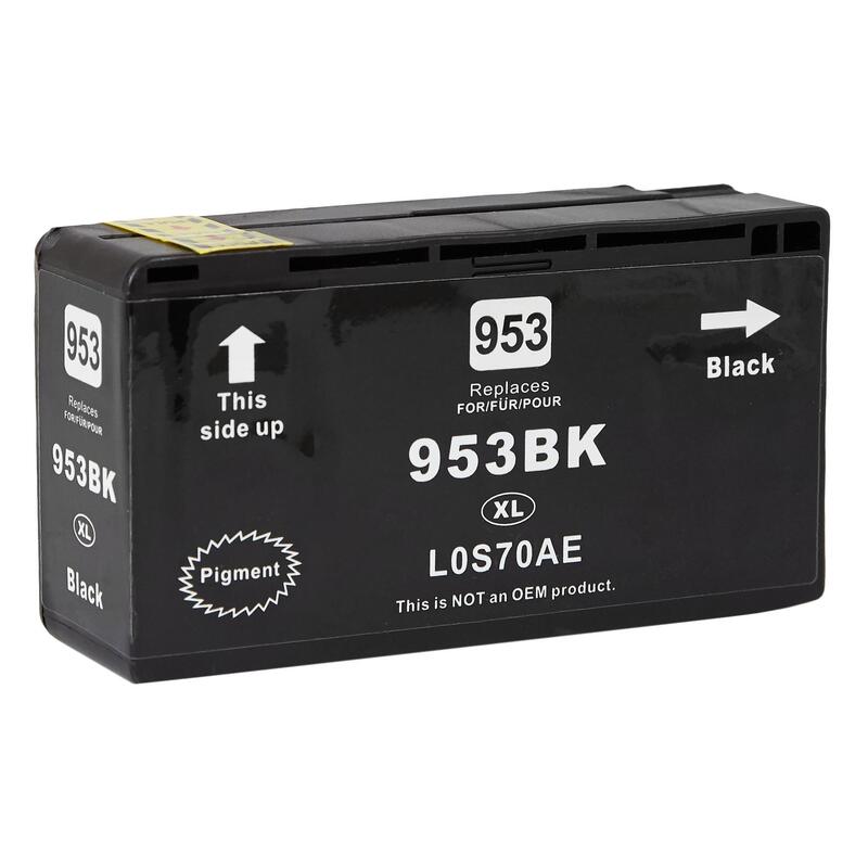Tinta Para Hp L0s70ae / 953xl Rem. Negro 50 Ml Bulk