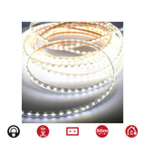 Tira De Led 50m. 12mm Grosor 60 Leds/M 4,2w/M Blanco Frio 6.400k Ip44 Edm 220-240v (Uso Interior-Exterior)