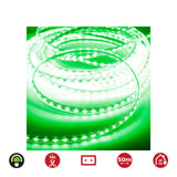 Tira De Led 50m. 60 Leds/M 4,2w/M Verde Edm 220-240v Ip44