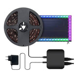 Tira Led Avatto Sls06 Negro Inteligente Para Tv De 55''-65''