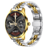 Tn99 Smartwatch Con Correa Metal Dorado Ip67 Llamadas Bluetooth