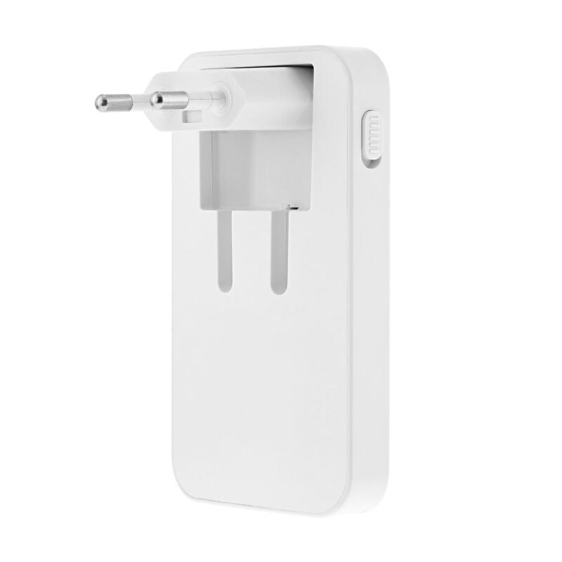 Tnb Cargador Gan Charger 2 Usb-C  Power Delivery + 1 Usb-A 65w Foldable Plug - White