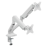 Tnb Ergo - Double Articulated Monitor Arm Support - White