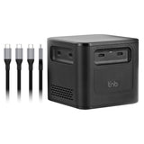 Tnb Pd 3.1 380w Charging Station With 8 Charging Ports - Black