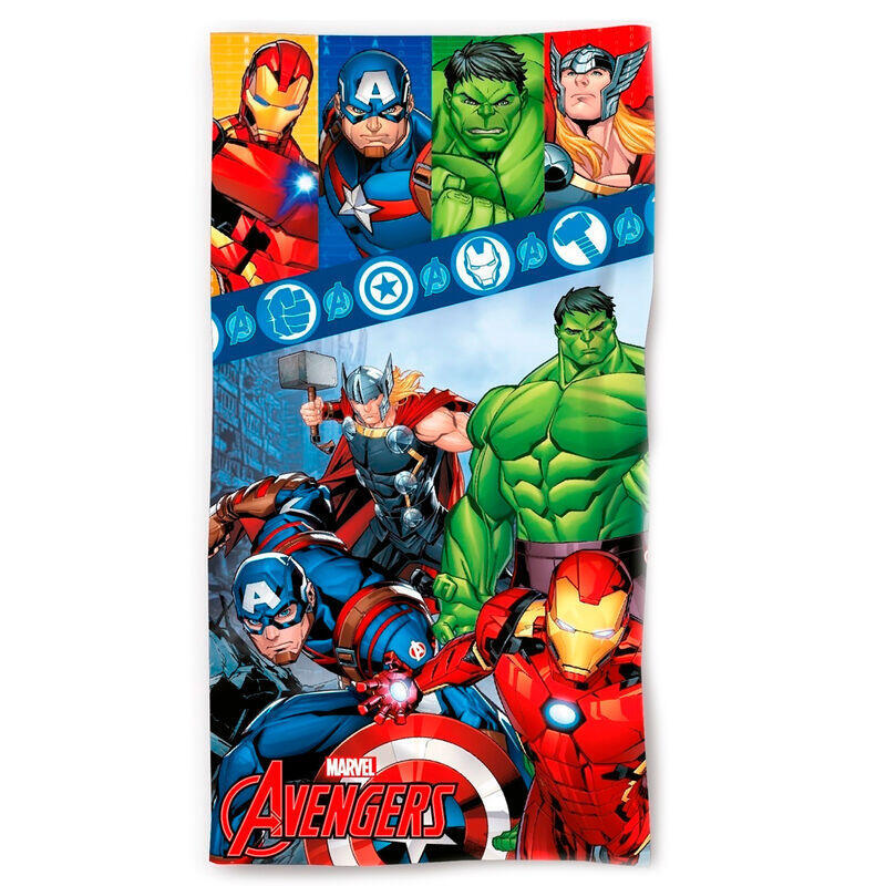 Toalla Vengadores Avengers Marvel Microfibra
