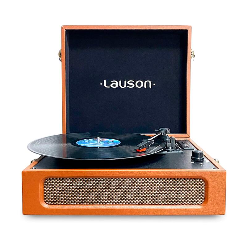 Tocadiscos Lauson Cl615 Wood Bluetooth Con Altavoces Integrados