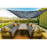 Toldo Camuflaje Reversible Negro 3 X 4 M