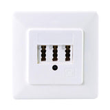 Toma De Teléfono Schwaiger Tae 3x6 (4) Nfn Para Empotrar