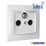 Toma Final Para Satelite, Tv Y Radioserie Europa Solera Erp48u