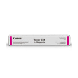 Toner Canon 034m: I-Sensys Mf810 Imr. C1200 Magentc1120 Series