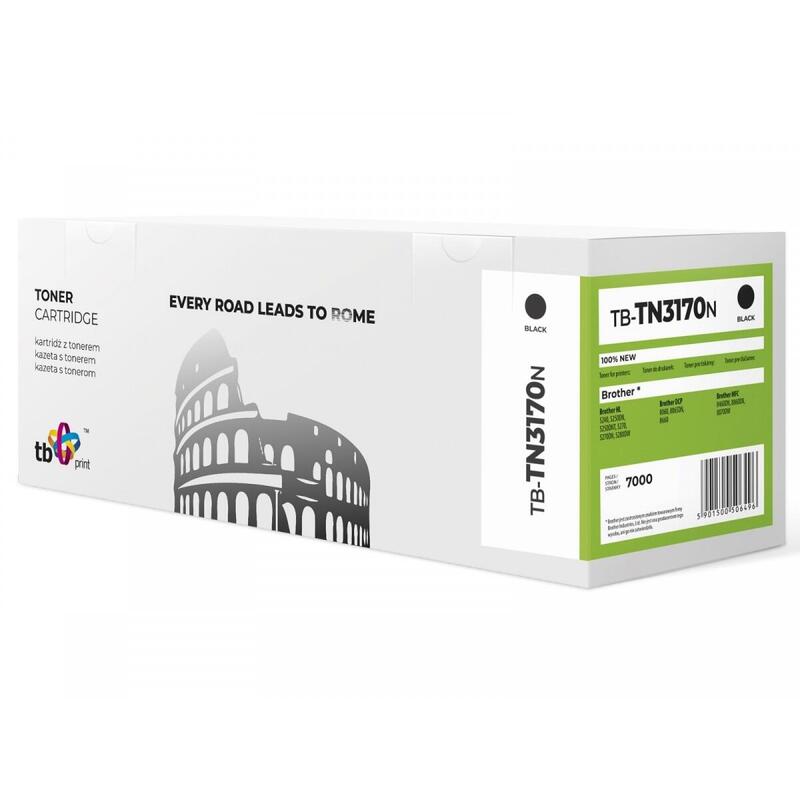 Toner Compatible Para Brother Tn3170   Tb-Tn3170n Bk 100% New