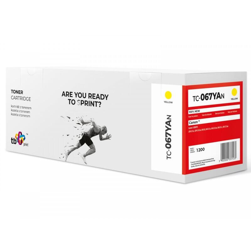 Toner Do Canon Mf650 Tc-067yan Ye 100 Nowy Crg067