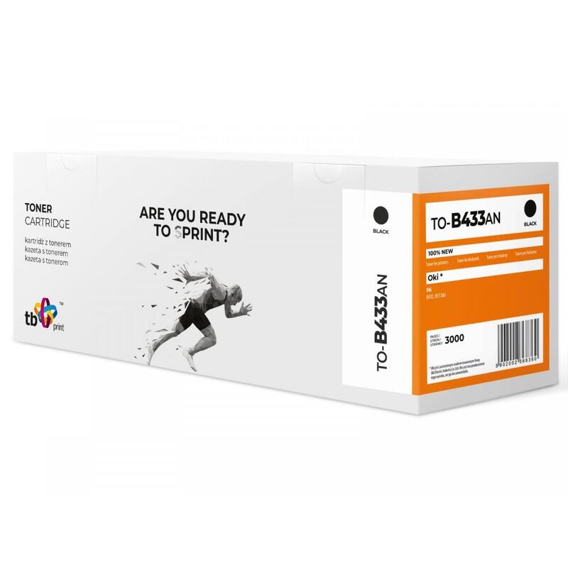 Toner Do Oki B433/513 To-B433an Bk 100 Nowy