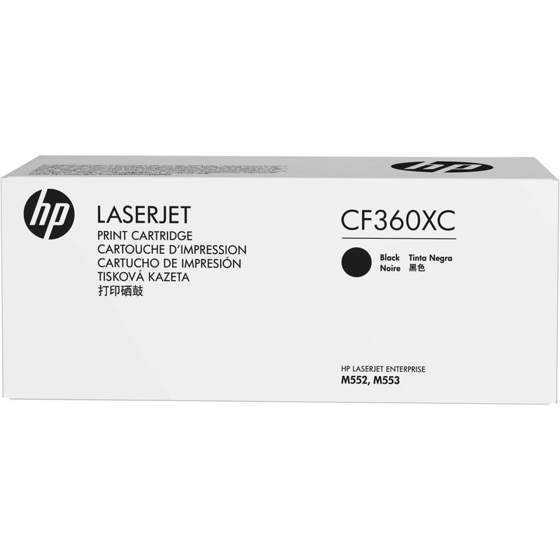Toner Hp 508x Black | Contract | 12500pgs | Laserjet M552dn, M553dn,N,X, M577c,
