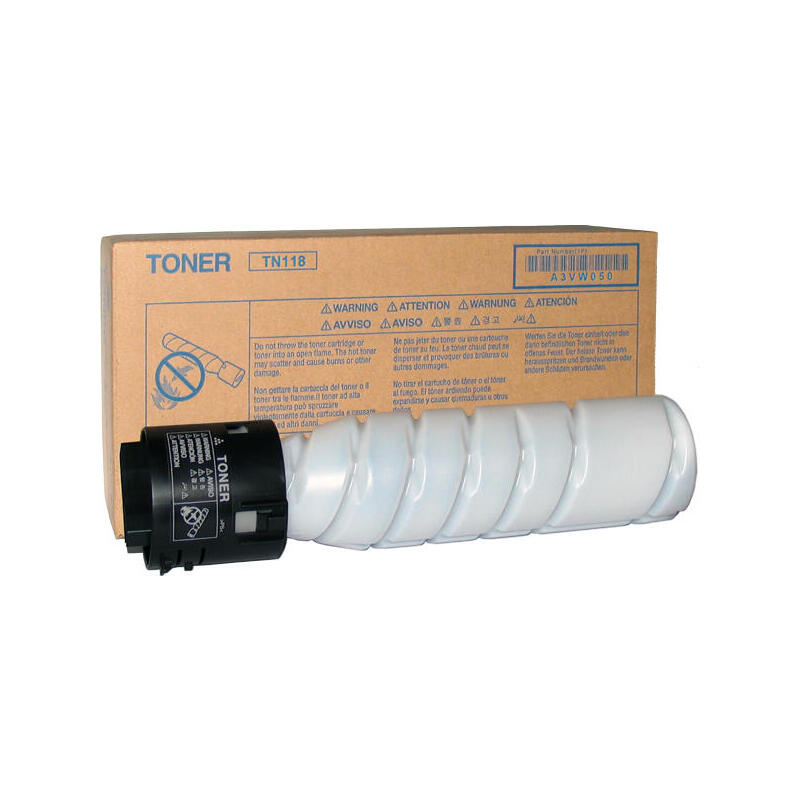 Toner Konica Minolta Tn-118 | 24000 Pages | Black | 2 Bottle | Bizhub 215 / 226