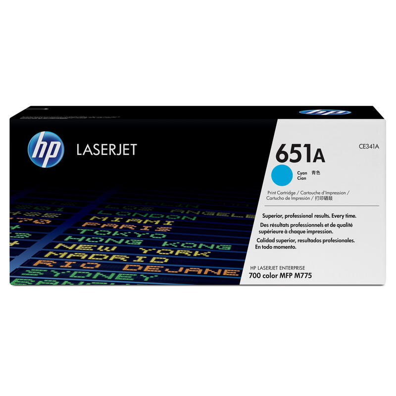 Toner Original Hp Cian Hp 651a Ce341a