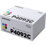 Toner Original Samsung Pack 4 Toner Su392a Negro/Cian/Magenta/Amarillo Para Impresoras Samsung Que Usen Clt-P4092c , 1000 Paginas , Compatible Segun Especificaciones