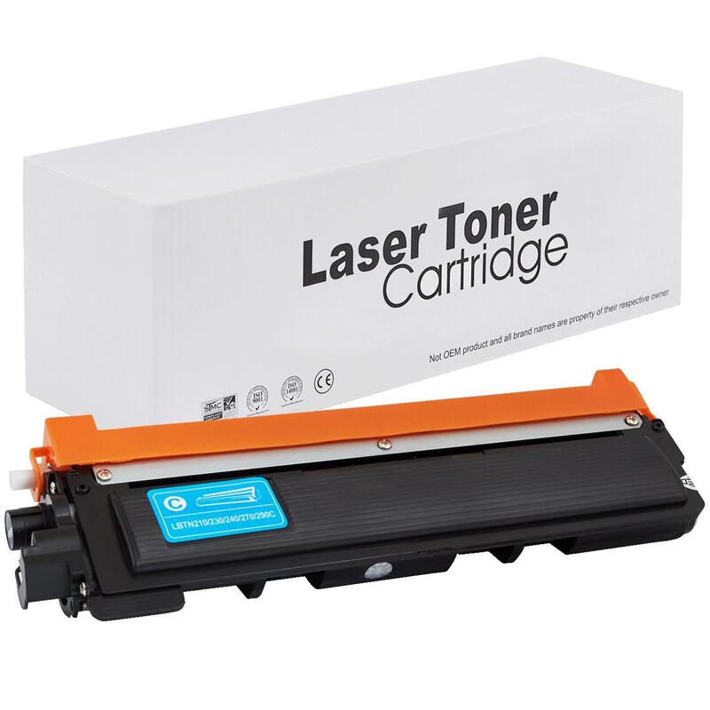 Tóner Para Brother Tn230c Cyan 1400 Páginas Neutral Box