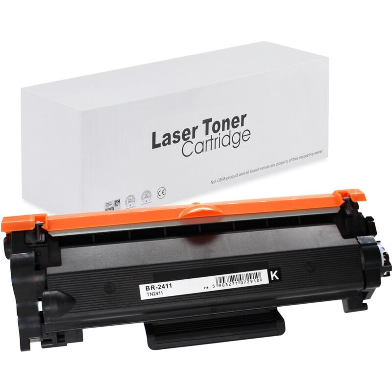 Tóner Para Brother Tn2411 Negro 1200 Páginas Neutral Box