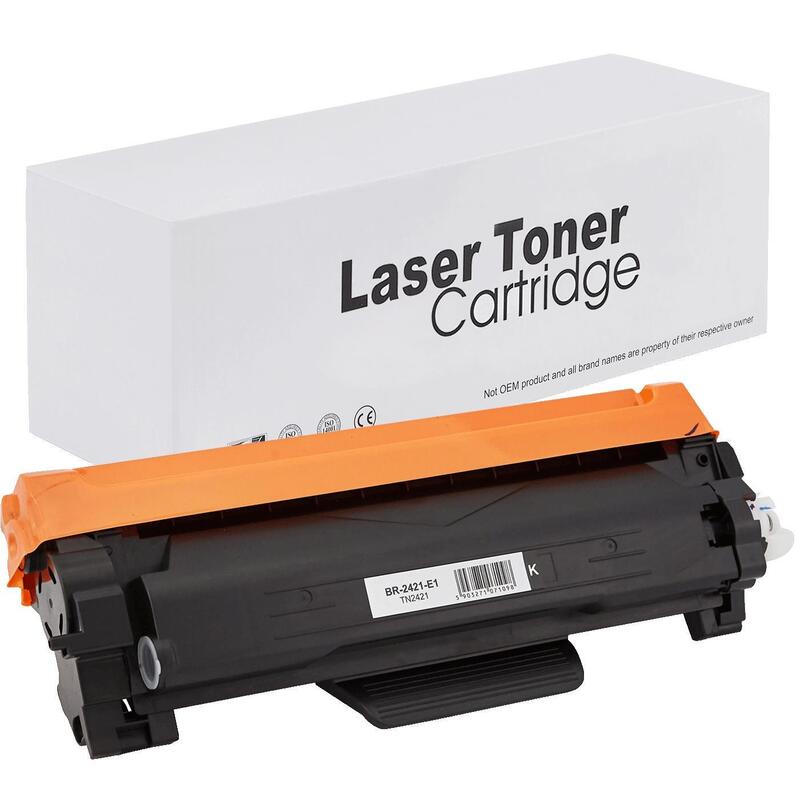 Tóner Para Brother Tn2421 / Tn2411 / Tn-2421 Negro 3000 Páginas Neutral Box