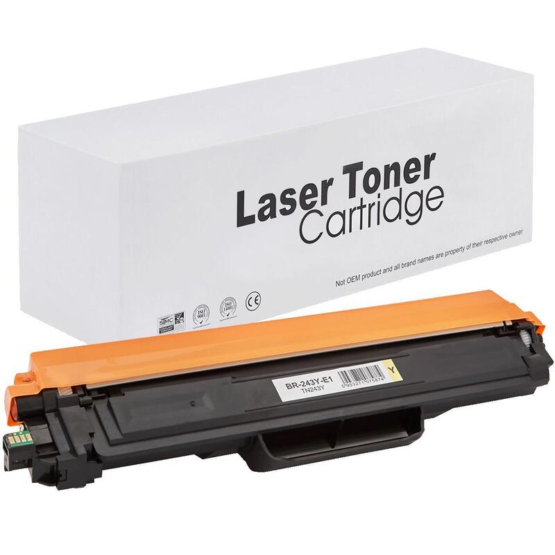 Tóner Para Brother Tn243y Amarillo 1000 Páginas Neutral Box