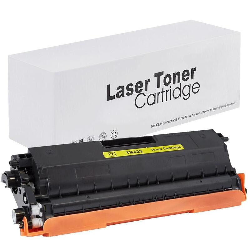 Tóner Para Brother Tn423y Amarillo 4000 Páginas Neutral Box
