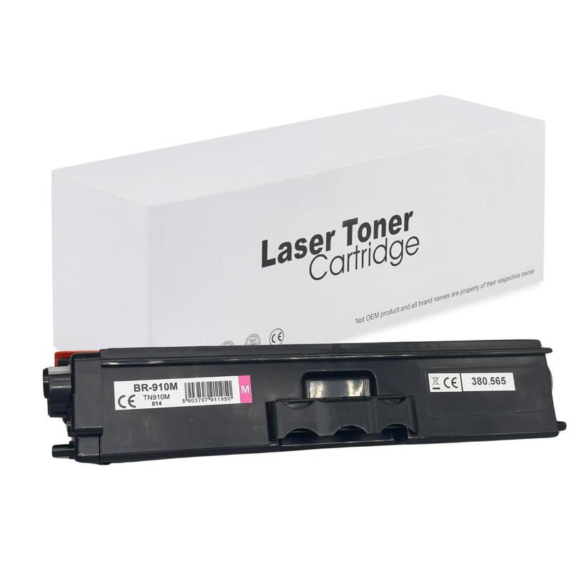 Tóner Para Brother Tn910m Magenta 9000 Páginas Neutral Box