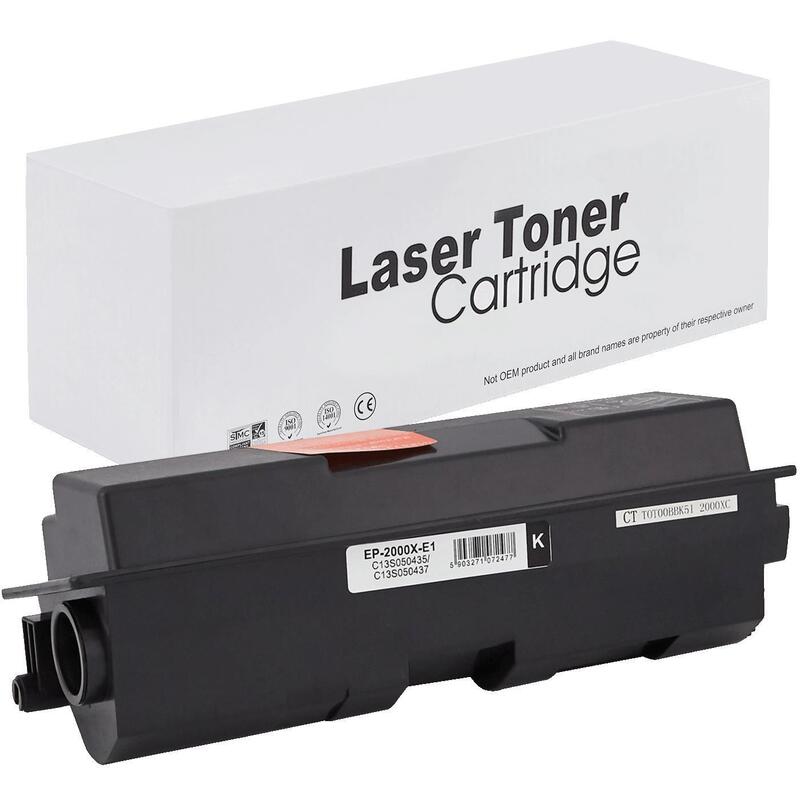 Tóner Para Epson C13s050435 / C13s050437 Negro 8000 Páginas Neutral Box