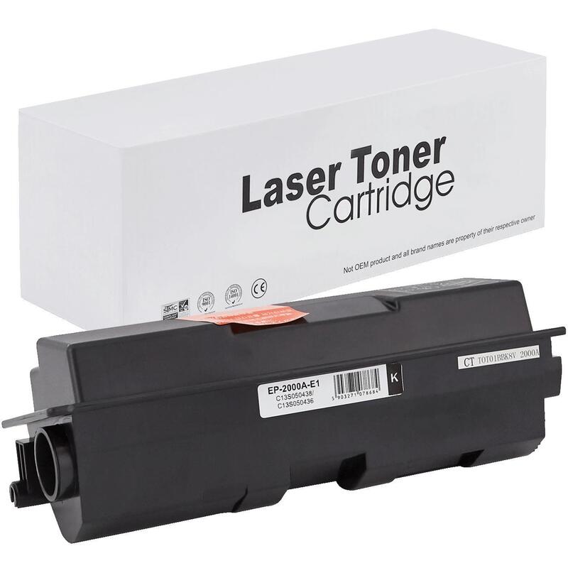 Tóner Para Epson C13s050438 / C13s050436 Negro 3500 Páginas Neutral Box